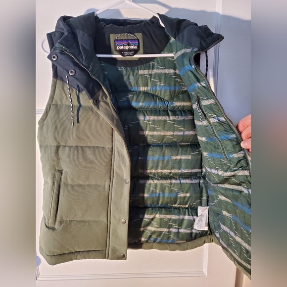 Patagonia Hooded Down Bivy Vest - Picture 4 of 9